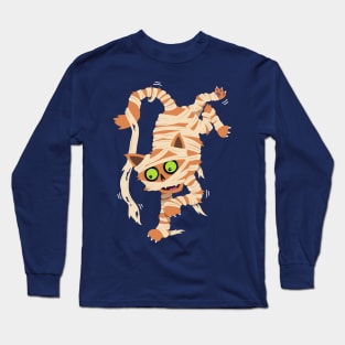 Cat-acomb (Mummy Cat) Long Sleeve T-Shirt